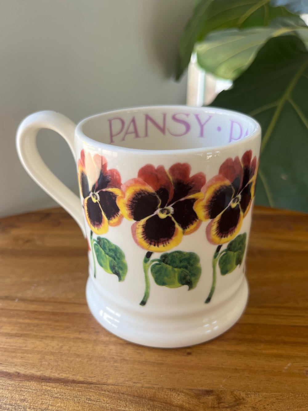 Emma Bridgewater Pansy Mug